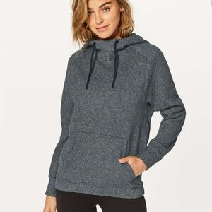 Lululemon Lululemon Warm For Winter Hoodie - 
Heathered Speckled Black / Black